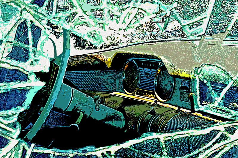Broken glass
